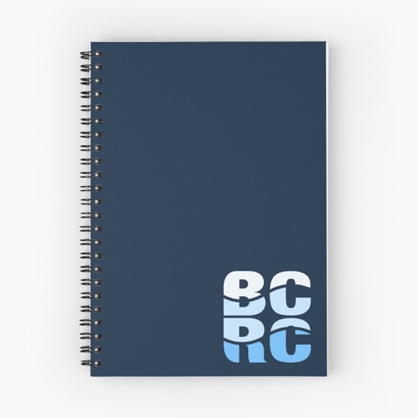 BCRC spiral notebook